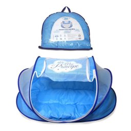Mosquiteiro para Berço e Carrinho Portátil Conforto para Bebê - Rosa - 2