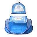 Ver imagem 2 de Mosquiteiro para Berço e Carrinho Portátil Conforto para Bebê - Rosa