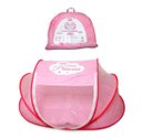 Ver imagem 3 de Mosquiteiro para Berço e Carrinho Portátil Conforto para Bebê - Rosa