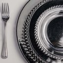 Ver imagem 3 de Conjunto 4 Pratos Rasos de Jantar em Cristal Wolff Pearl 28cm Transparente com Borda