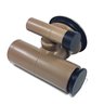 Bico Jato T Duplo Direcional Hidromassagem Sanspray Cromado - 3