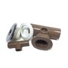 Bico Jato T Duplo Direcional Hidromassagem Sanspray Cromado - 2