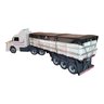 Carreta Scânia 113h Truck Graneleiro Mdf Miniatura - Branco - 2