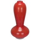 Ver imagem 1 de Vaso Decorativo Enfeite Casa Garrafa Home&co Vidro 28x14x14cm Vermelho