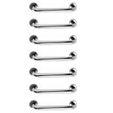 Ver imagem 1 de Barra de Apoio Inox 40cm Kit 7 Unidades Alça de Segurança Banheiro Box Idoso Cadeirante Deficiente a