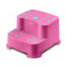 Escadinha Infantil Up N Down Dois Degraus Rosa - BB1005 - Multikids Baby - 1