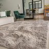 Tapete para Sala Belos Pelos Antialérgico Retangular Cinza Casen 300x200cm - 4