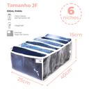 Ver imagem 5 de Kit 5 Colmeias Organizadores para Calça Jeans Organização