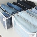 Ver imagem 4 de Kit 5 Colmeias Organizadores para Calça Jeans Organização