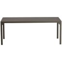 Ver imagem 2 de Mesa Retangular Haiti Tampo Ripado em Alumínio para Cozinha, Edícula, Área Trama Original