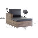 Ver imagem 2 de Chaise Recife em Alumínio para Piscina Jardim