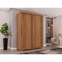 Ver mais imagens de Guarda Roupa 2 Portas 2 Gavetas Panamá Salleto Cinamomo
