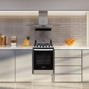 Ver mais imagens de Fogão Brastemp De Embutir 4 Bocas Dupla Chama com Grades Individuais Inox Bivolt BYO4EBR