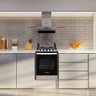 Fogão Brastemp De Embutir 4 Bocas Dupla Chama com Grades Individuais Inox Bivolt BYO4EBR - 8