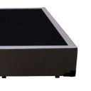 Ver imagem 2 de Base Box Bipartido Queen Sintético Marrom 40x158x198 Ducci