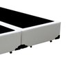 Base Box Bipartido Queen Sintético Branco 40x158x198 Ducci - 2