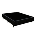 Ver imagem 1 de Base Box Viúva Sintético Preto 40x128x188 Ducci