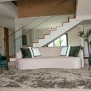 Ver imagem 1 de Tapete para Sala Luxo Confort Peludo Retangular Cinza Casen 300x200cm