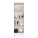 Ver imagem 4 de Armário Multiuso Lite Branco Brilho 2 Portas 181cm Altura Área de Serviço Mdp