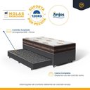 Ver imagem 5 de Cama Box com Colchão de Molas Ensacadas Classic Pocket + Auxiliar de Espuma Unique Solteiro 88 Cm