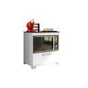 Ver imagem 4 de Balcão para Cooktop e Forno Elétrico 4 Bocas 1 Porta Albânia - Branco