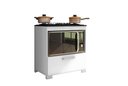 Ver imagem 1 de Balcão para Cooktop e Forno Elétrico 4 Bocas 1 Porta Albânia - Branco