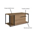 Ver imagem 7 de Gabinete de Banheiro C/ Cuba Oval Preta Balcão Suspenso Pia L1019p