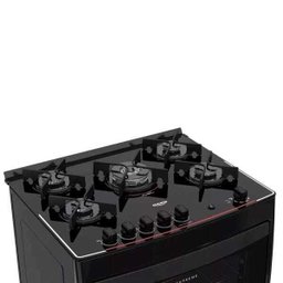 Fogão Mesa de Vidro Supreme Glass 5 Bocas Preto - Dako Unica - 5