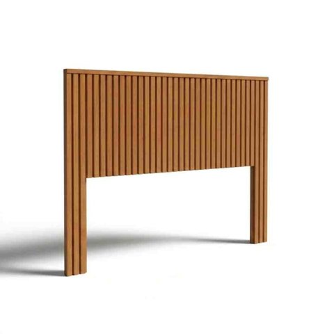 Cabeceira Cama de Casal Sonhar Ripada Cinamomo 155 Cm
