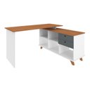 Ver imagem 3 de Conjunto Escritório Home: Escrivaninha 6122 + Estante 5945