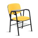 Ver imagem 3 de Cadeira Universitária para Auditórios Linha Hotel Amarelo