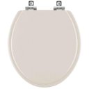 Ver imagem 1 de Assento Sanitário com Amortecedor Convencional Oval Amendoa para Vaso Deca
