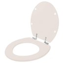 Ver imagem 2 de Assento Sanitário com Amortecedor Convencional Oval Amendoa para Vaso Deca