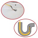 Ver imagem 3 de Desentupidor Puxa Cabelo Banheiro Ralo Pia Facility - Vem