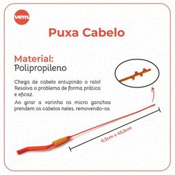 Desentupidor Puxa Cabelo Banheiro Ralo Pia Facility - Vem - 2