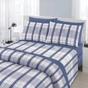 Ver imagem 2 de Jogo de Cama - Solteiro - Royal - Madras - 3 Peças - 100% Algodão - Santista