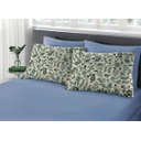 Ver imagem 1 de Lençol Avulso - King Size - 100% Algodão - Comfort - Azul Claro - Sul Brasil