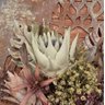 Buquê de Folhas Envelhecidas de Guaimbé, Bromélias e Proteas 65cm | Beleza Atemporal Formosinha - 5