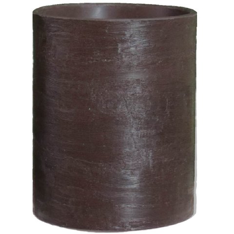 Vaso para plantas Grid Coluna 45x40 - MARROM MADEIRA 015