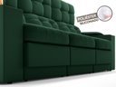 Ver imagem 7 de Sofá com Porta Copos e Carregador USB Eureka 2,30m Assento Retrátil e Reclinável Velosuede
