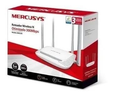 Roteador Wireless Wifi Mercusys Mw325r 300Mbps 4 Antenas 5 Dbi - 4