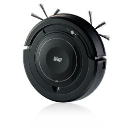 Robô Aspirador de Pó Wap Robot W100 Varre e Passa Pano Mop Preto Bivolt a Bateria - 2