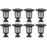 Luminaria Solar Oriental Refletor Kit 8 Uni Spot Balizador Enfeite Iluminaçao Resistente Casa Quinta - 1