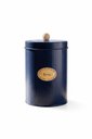 Ver imagem 1 de Pote para Erva Mate com Tampa Hermética e Puxador de Bambu - Azul Marinho