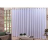Cortina Blackout com Voil 5,00 x 2,50 Gelo - 5