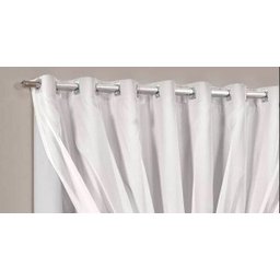 Cortina Blackout com Voil 4,00 x 2,30 Gelo - 4