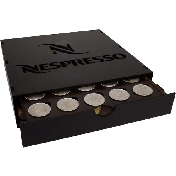 Porta Capsula Café Nespresso Reforçado 25 Suporta Maquina - 2