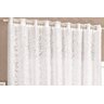Cortina Para Quarto de Casal ou Sala Tamanho 4,00 x 2,80 Metros Renda Com Voal Varão Normal - - 3