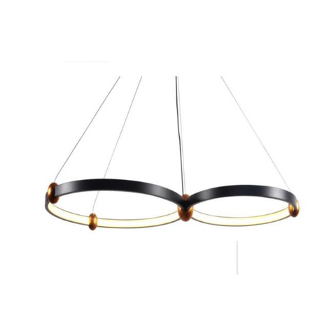 Lustre Pendente Led Moderno Gold 54w