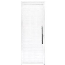 Porta Lambril com Puxador Inox 210 X 80 Esquerda - Alfa Esquadrias - 1